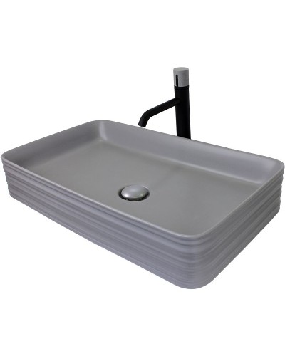 Раковина-чаша Bronze de Luxe Trend 66 1363-MG Серая