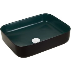 Раковина-чаша WeltWasser Elbach M2195 BDG 50 10000005750 Черная Темно-зеленая