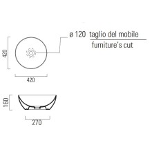 Раковина-чаша GSI Pura 42 885111 Белая