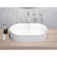 Раковина-чаша GSI Kube X 60 945809 Белая матовая