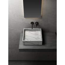 Раковина-чаша Abber Blitz 40 AS2502GB Белый мрамор