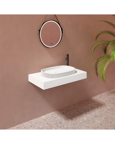 Раковина-чаша Abber Stein 55 AS2601 Белая