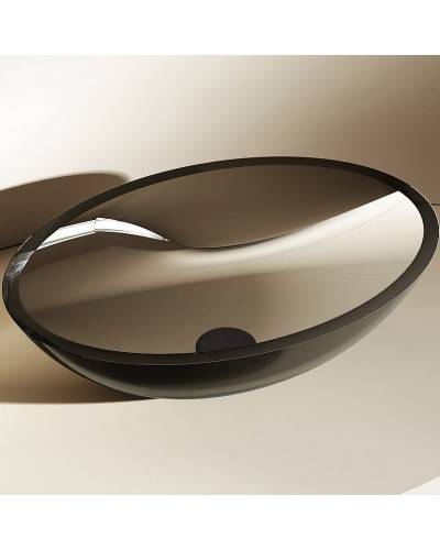 Раковина-чаша Abber Kristall 50 AT2802Onyx Черная