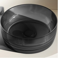 Раковина-чаша Abber Kristall 40 AT2804Onyx Черная