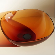 Раковина-чаша Abber Kristall 43 AT2806Opal Коричневый