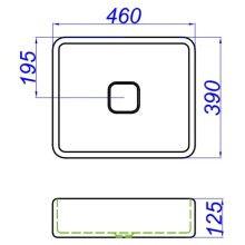 Раковина 46х39 см Aqwella 5 Stars Джой 641945
