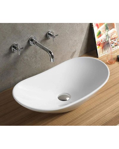 Раковина-чаша CeramaLux 60 7811MW Белая матовая