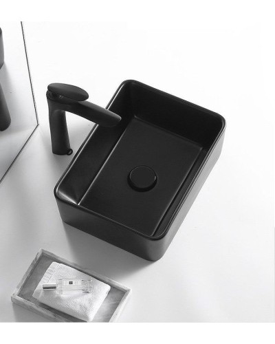 Раковина-чаша CeramaLux 36 6230MB Черная матовая