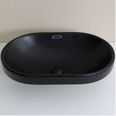 Раковина CeramaLux 60 5006CMB Черная матовая