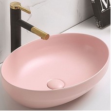Раковина-чаша CeramaLux 50 78590MP Розовая матовая