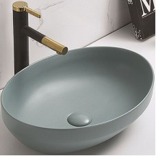 Раковина-чаша CeramaLux 50 78590MLG Зеленая матовая