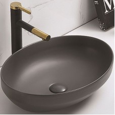 Раковина-чаша CeramaLux 50 78590MDH Серая матовая