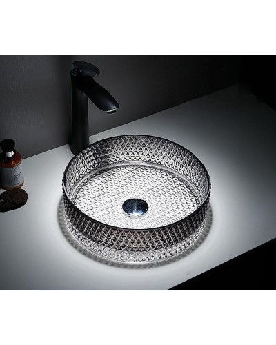 Раковина-чаша CeramaLux 36 GL10 Белая Графит