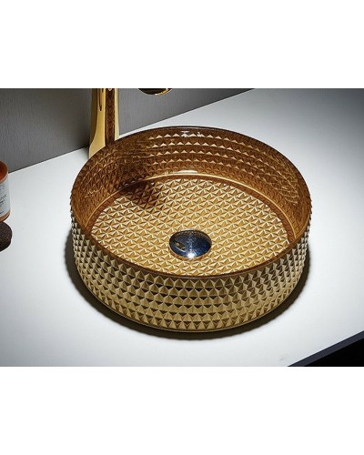 Раковина-чаша CeramaLux 36 GL05 Золото