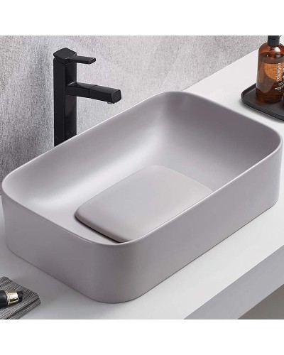 Раковина-чаша WeltWasser Elbach 78575-50 MT-GR 50 10000008700 Серая матовая