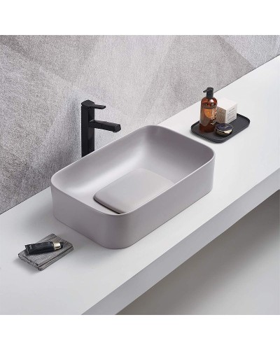 Раковина-чаша WeltWasser Elbach 78575-70 MT-GR 70 10000008704 Серая матовая