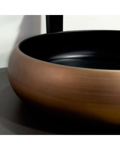 Раковина-чаша Comforty 41.5 78650 00-00012230 Медь Черная