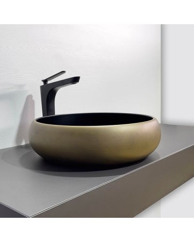 Раковина-чаша Comforty 41.5 78651 00-00012231 Бронза Черная