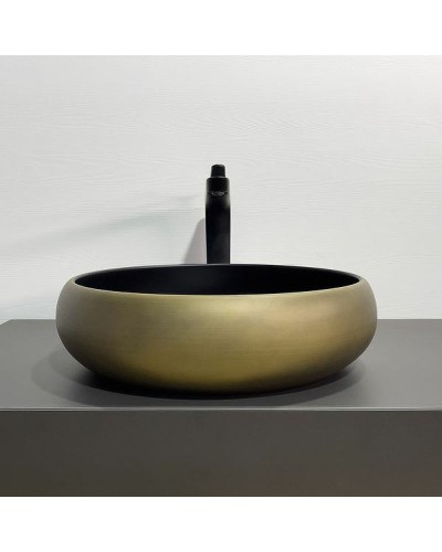 Раковина-чаша Comforty 41.5 78651 00-00012231 Бронза Черная
