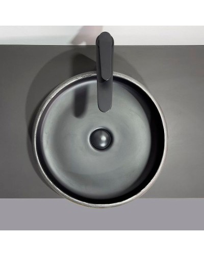 Раковина-чаша Comforty 41.5 78653 00-00012232 Серебро Черная