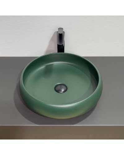 Раковина-чаша Comforty 41.5 114MDG 00-00012529 Темно-зеленая матовая