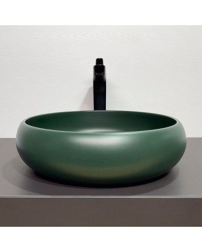 Раковина-чаша Comforty 41.5 114MDG 00-00012529 Темно-зеленая матовая