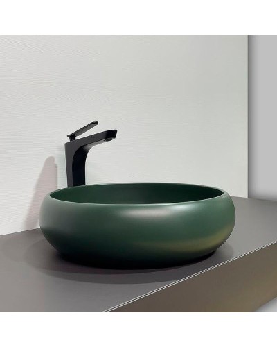 Раковина-чаша Comforty 41.5 114MDG 00-00012529 Темно-зеленая матовая