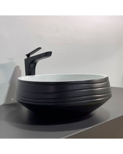 Раковина-чаша Comforty 41.5 J2110 00-00012221 Черная Белая