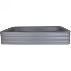 Комплект раковины-чаши Bronze de Luxe 66 1363MG со смесителем Focus 24615BG Серая матовая