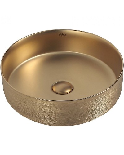 Раковина-чаша Abber Bequem 40 AC2109BGM Золото матовое