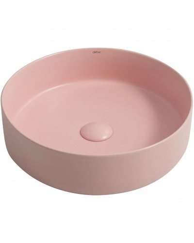Раковина-чаша Abber Bequem 40 AC2109MP Розовая матовая