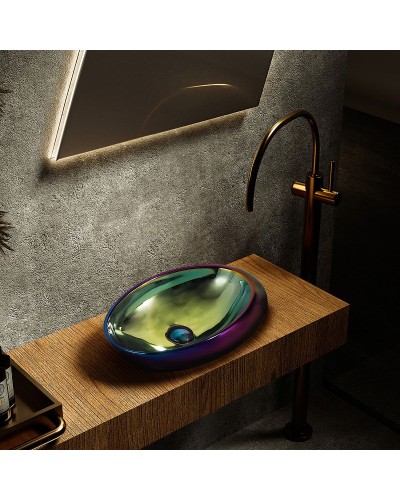 Раковина-чаша Abber Bequem 49 AC2107Regen Хамелеон