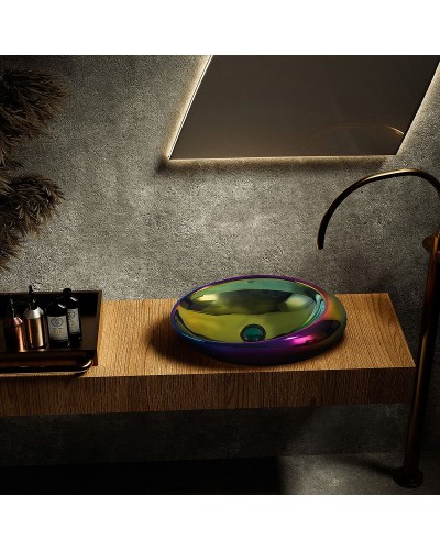 Раковина-чаша Abber Bequem 49 AC2107Regen Хамелеон