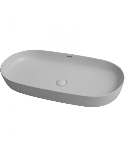 Раковина-чаша Abber Bequem 80 AC2110MLG Светло-серая матовая