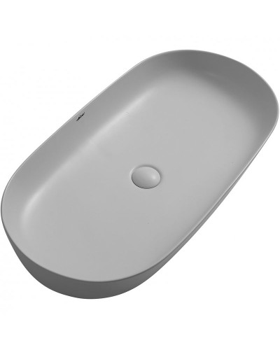 Раковина-чаша Abber Bequem 80 AC2110MLG Светло-серая матовая