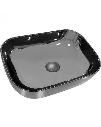 Раковина-чаша Abber Rechteck 46 AC2200GS Серебро
