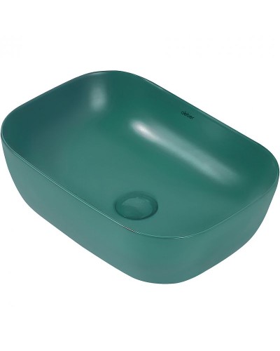 Раковина-чаша Abber Rechteck 46 AC2200MBG Темно-зеленая матовая