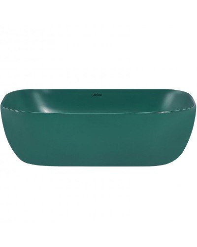 Раковина-чаша Abber Rechteck 46 AC2200MBG Темно-зеленая матовая