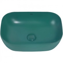 Раковина-чаша Abber Rechteck 46 AC2200MBG Темно-зеленая матовая