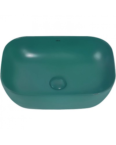 Раковина-чаша Abber Rechteck 46 AC2200MBG Темно-зеленая матовая