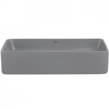 Раковина-чаша Abber Rechteck 51 AC2207MG Серая матовая