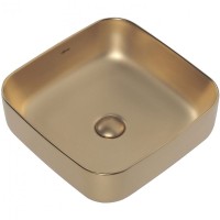 Раковина-чаша Abber Rechteck 39 AC2211MMG Золото матовое