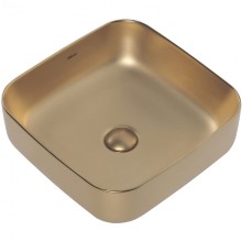 Раковина-чаша Abber Rechteck 39 AC2211MMG Золото матовое