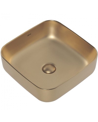 Раковина-чаша Abber Rechteck 39 AC2211MMG Золото матовое