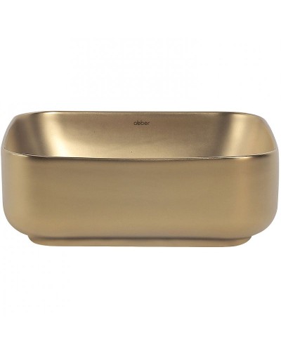 Раковина-чаша Abber Rechteck 39 AC2211MMG Золото матовое