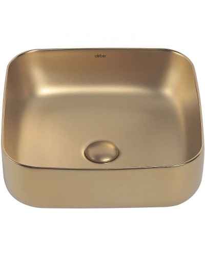 Раковина-чаша Abber Rechteck 39 AC2211MMG Золото матовое