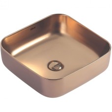 Раковина-чаша Abber Rechteck 39 AC2211MRG Розовое золото матовое