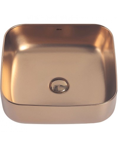 Раковина-чаша Abber Rechteck 39 AC2211MRG Розовое золото матовое