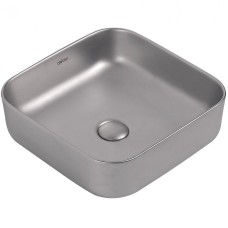 Раковина-чаша Abber Rechteck 39 AC2211MS Серебро матовое