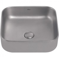 Раковина-чаша Abber Rechteck 39 AC2211MS Серебро матовое